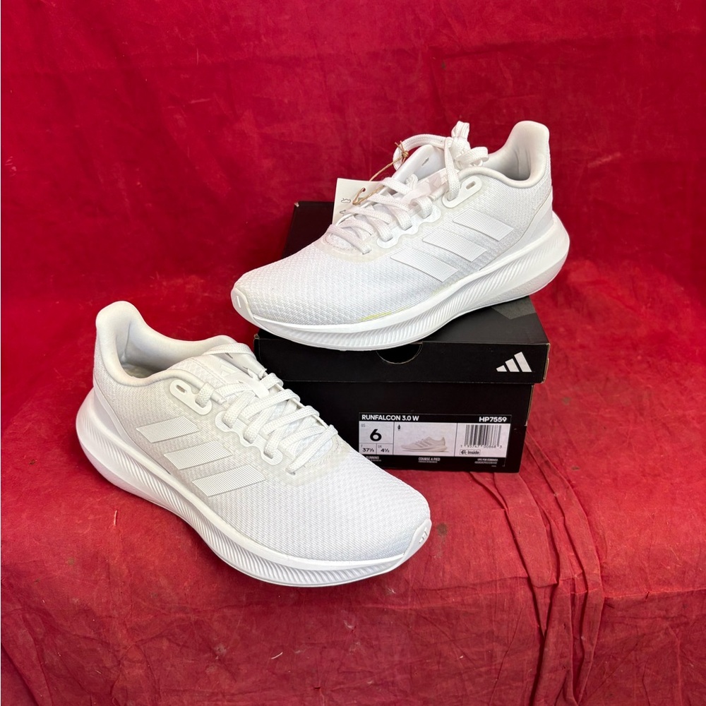 Adidas White Athletic Sneakers